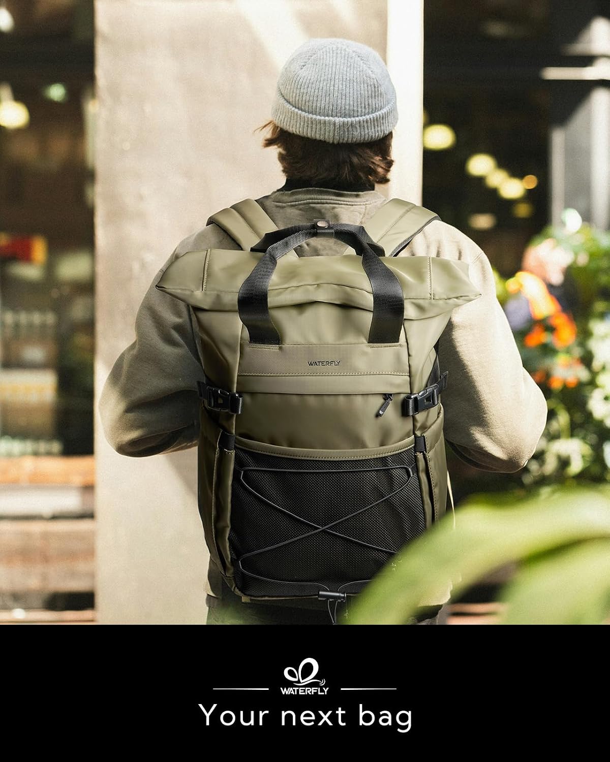 Thumbnail 6 de Waterfly Roll Top Backpack Rucksack