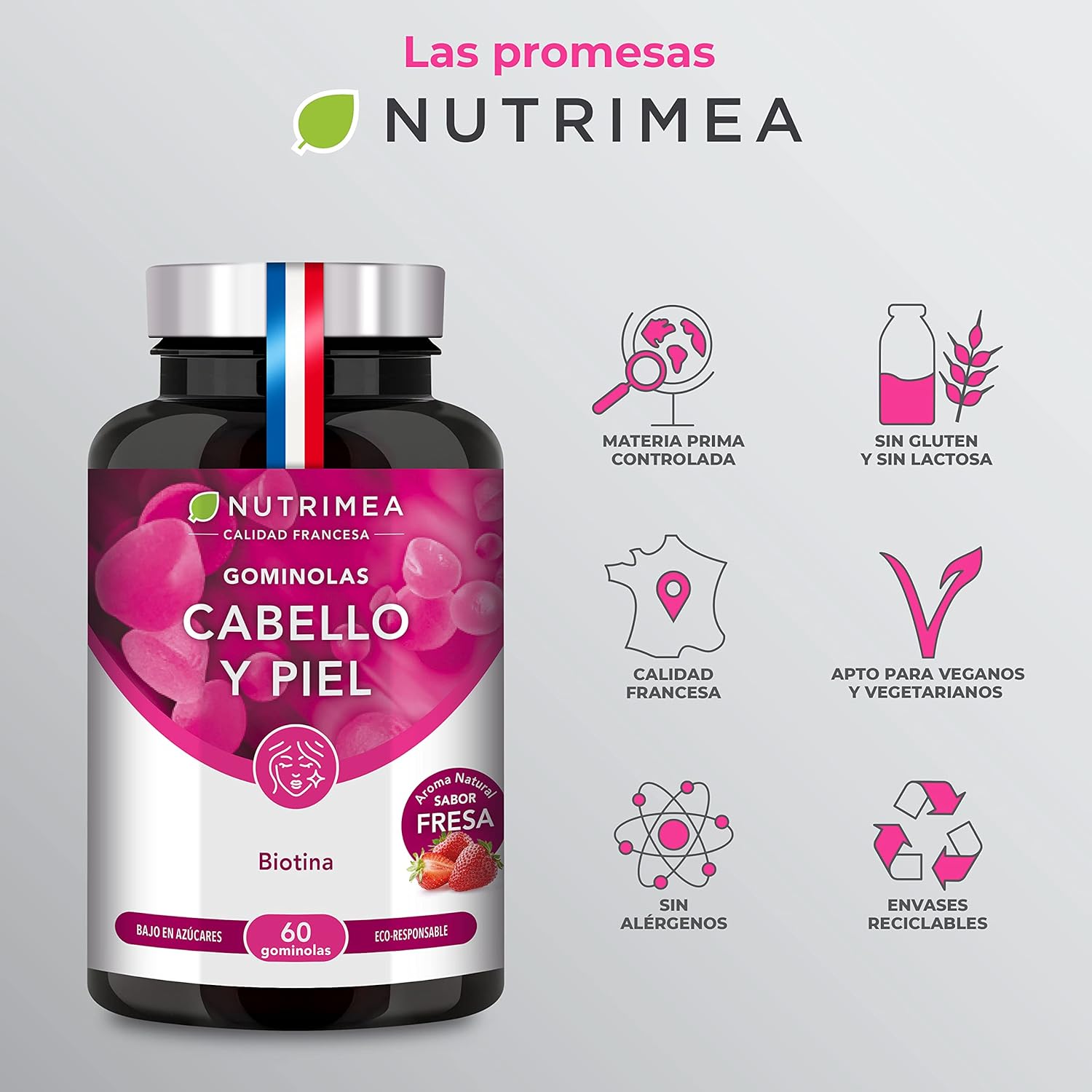 Thumbnail 6 de Gominolas Veganas para Uñas y Cabello 💅🏻🦷 Nutrimea