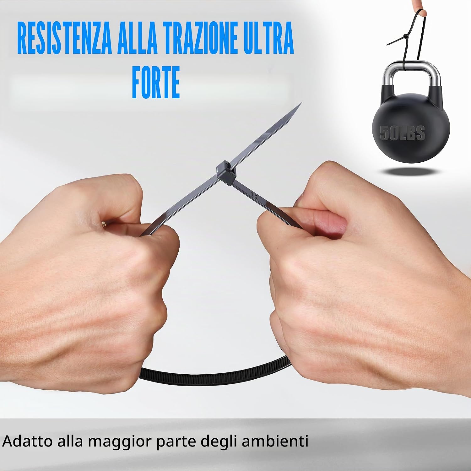 Thumbnail 3 de Jokisa 250 x 4,8 mm Fascette plastica 1000 pezzi