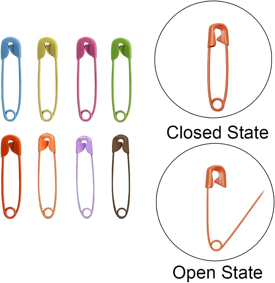 Thumbnail 3 de Vokenforu 30mm Yellow Iron Craft Safety Pins, 150 Pcs
