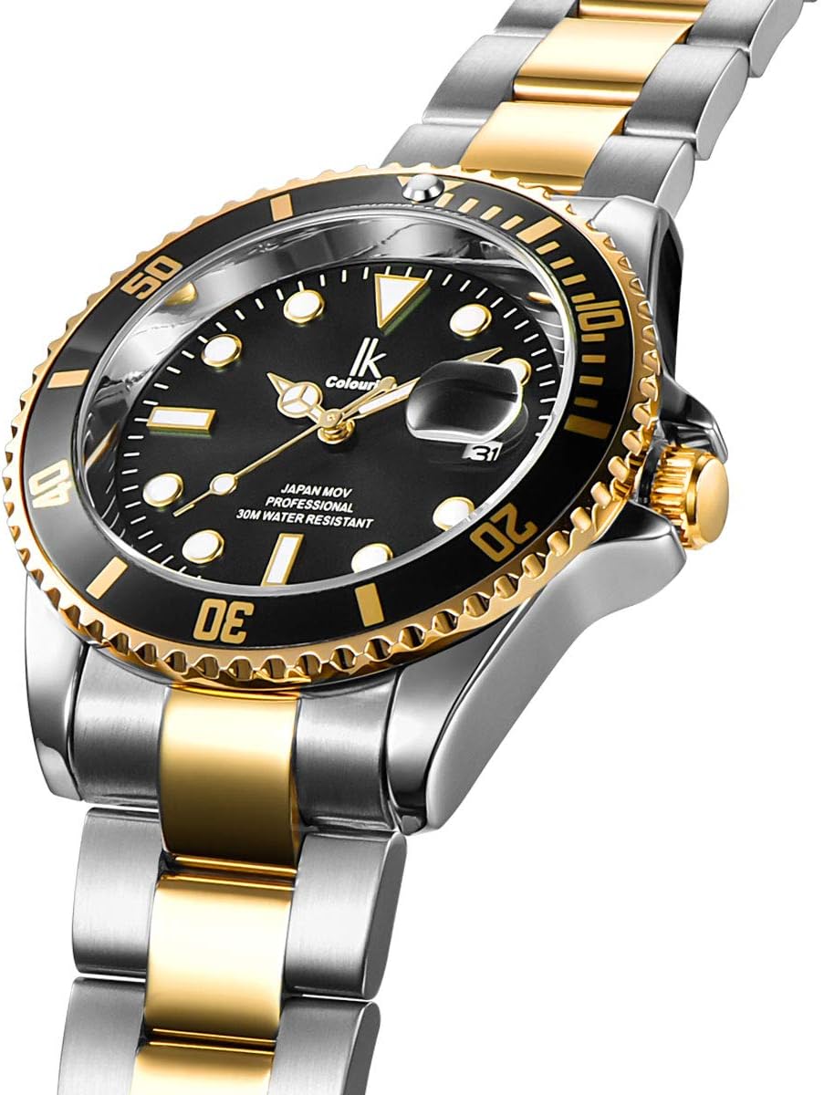 Thumbnail 2 de Alienwork IK Montre Homme et Femme — Bracelet Métal, Quartz Japonais