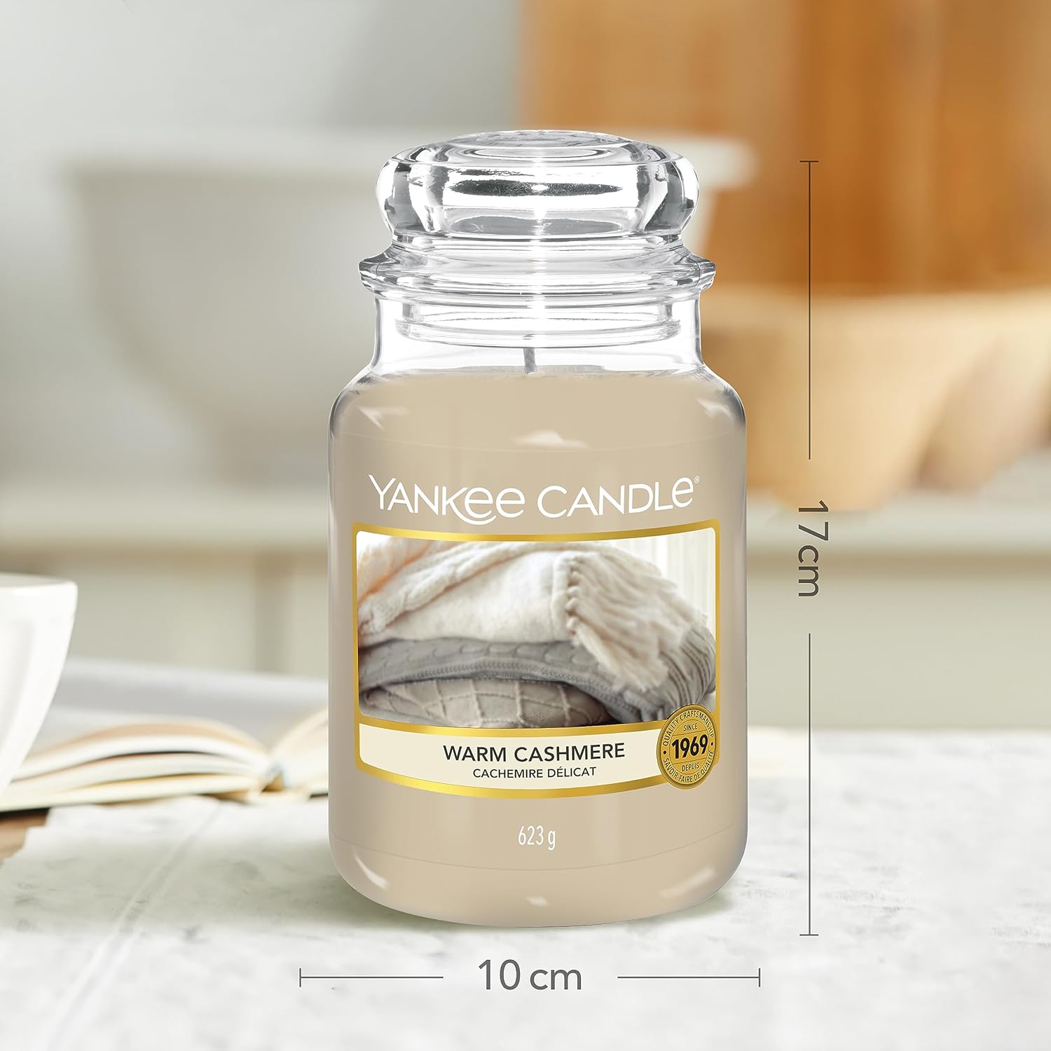 Thumbnail 3 de YANKEE CANDLE Cachemire délicat 150 h 🕯