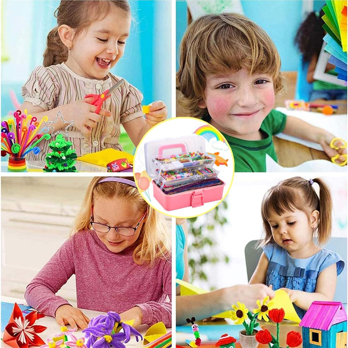 Thumbnail 3 de Gutenguy 3200 pcs kids craft kit for ages 4–12 🎨