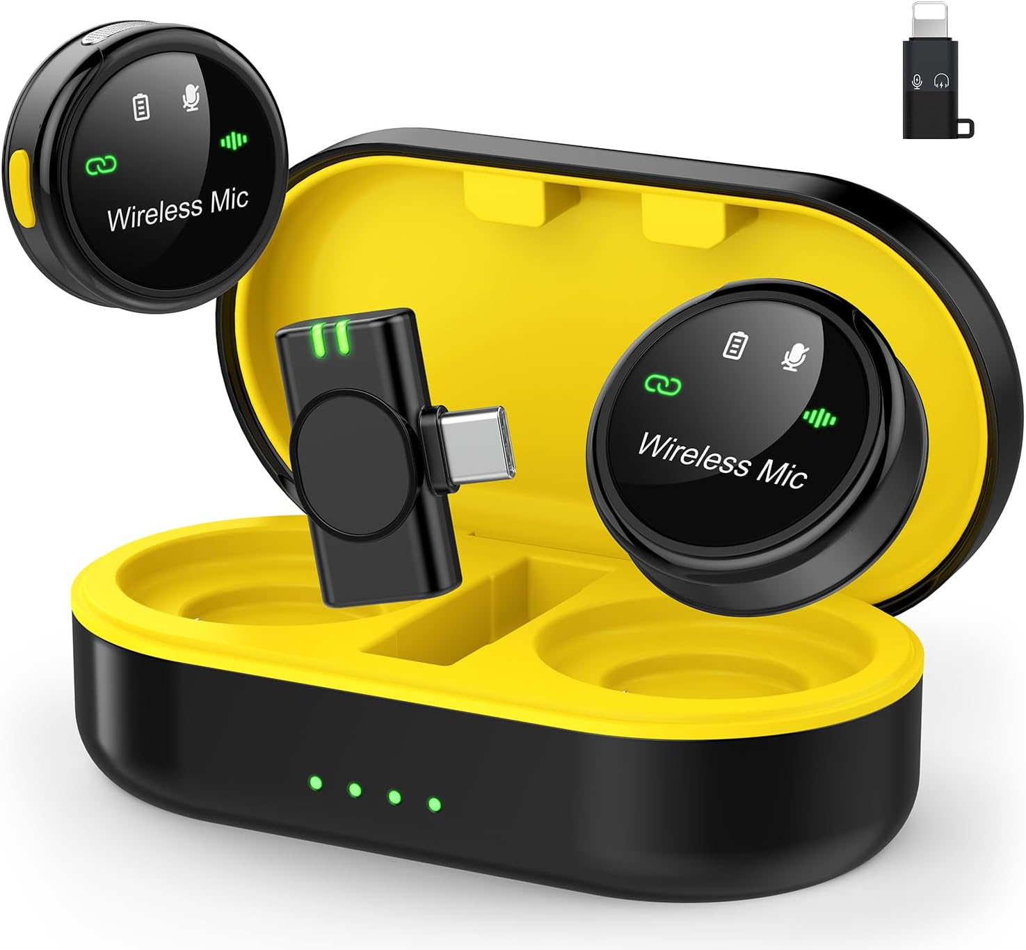Detalle de Wireless Lavalier Microphone with 360° Clip