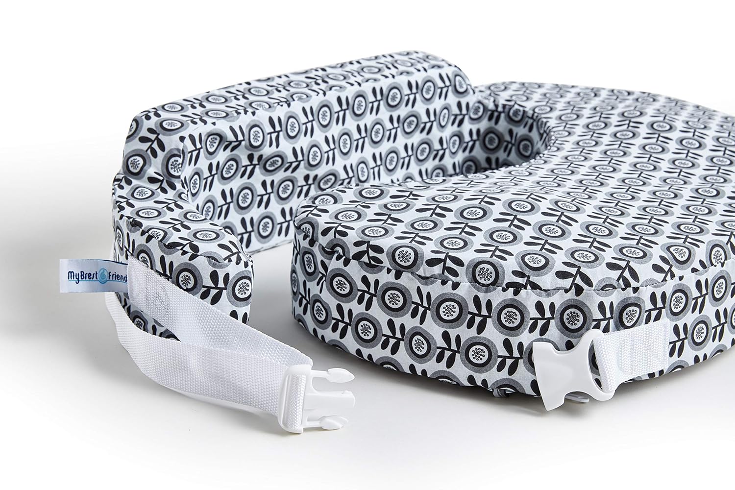 Thumbnail 2 de My Brest Friend Original Nursing Pillow Enhanced Ergonomics Midnight Poppy 🧷