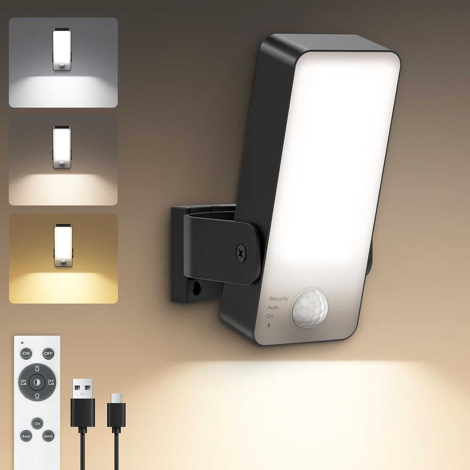 Detalle de ToyGlee Aussenlampe mit Bewegungsmelder 10000 mAh