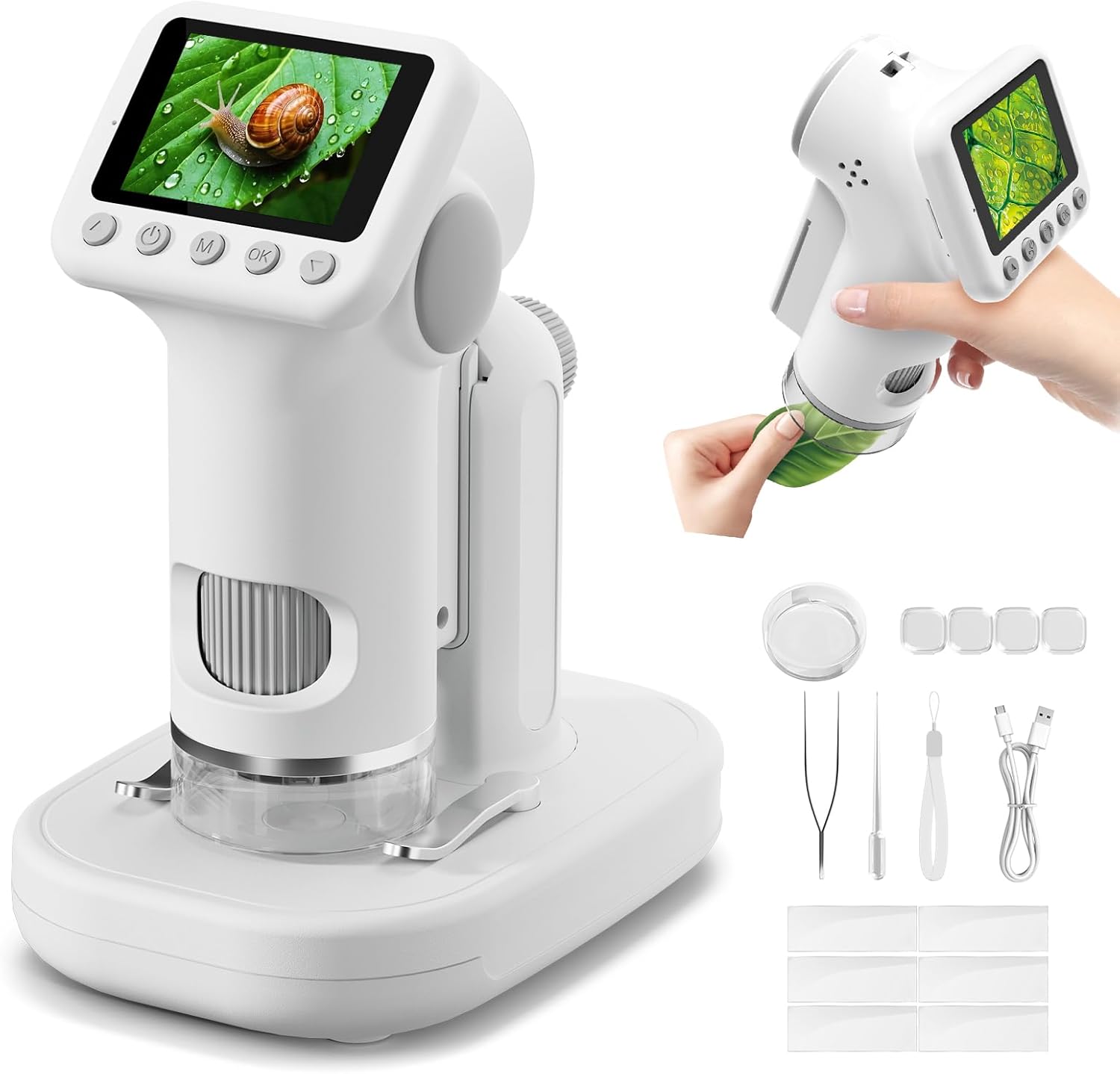 Thumbnail 6 de HEWEIMEI 1600X Microscopio infantil 2