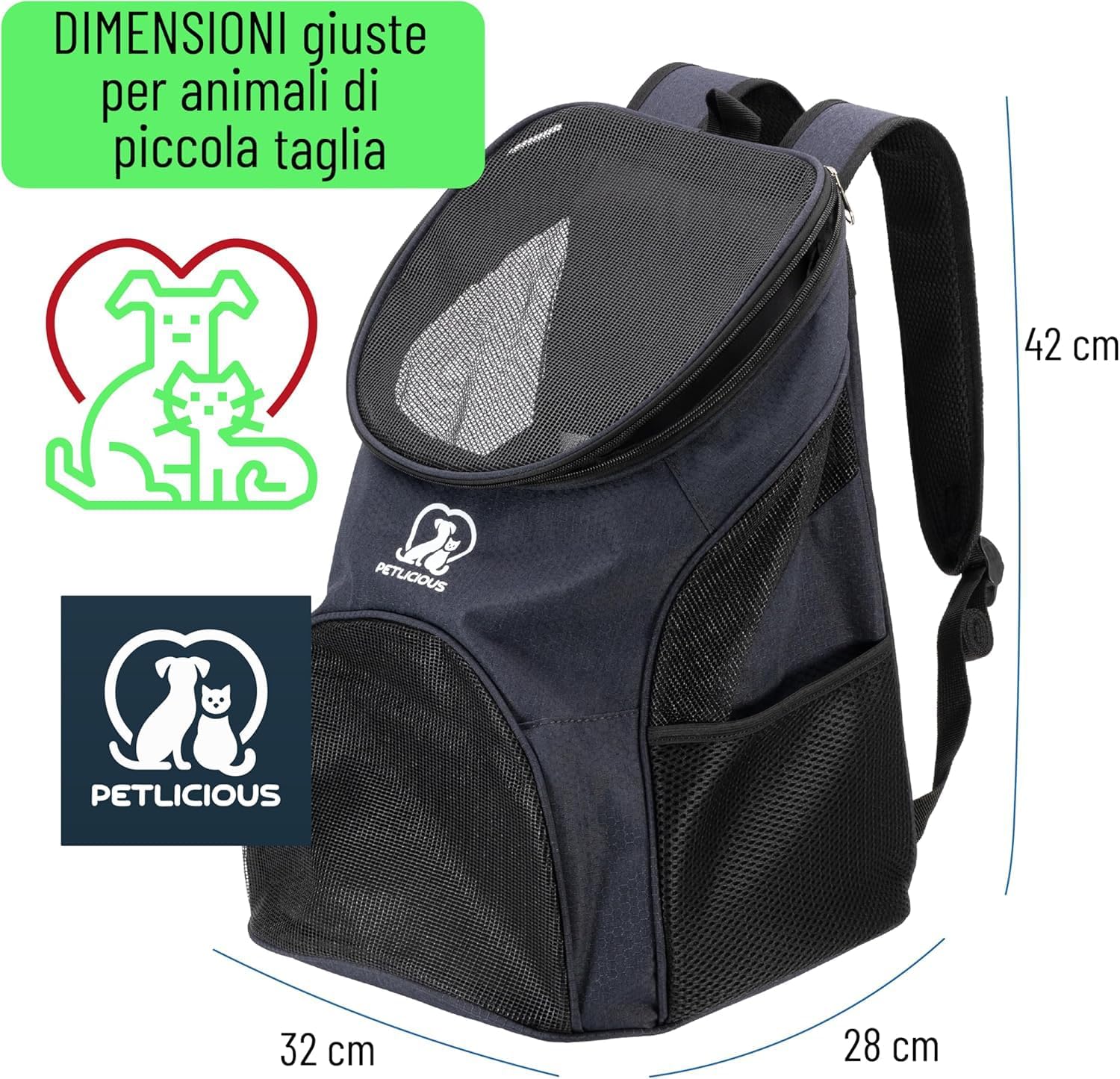 Detalle de Trasportino morbido per cani e gatti