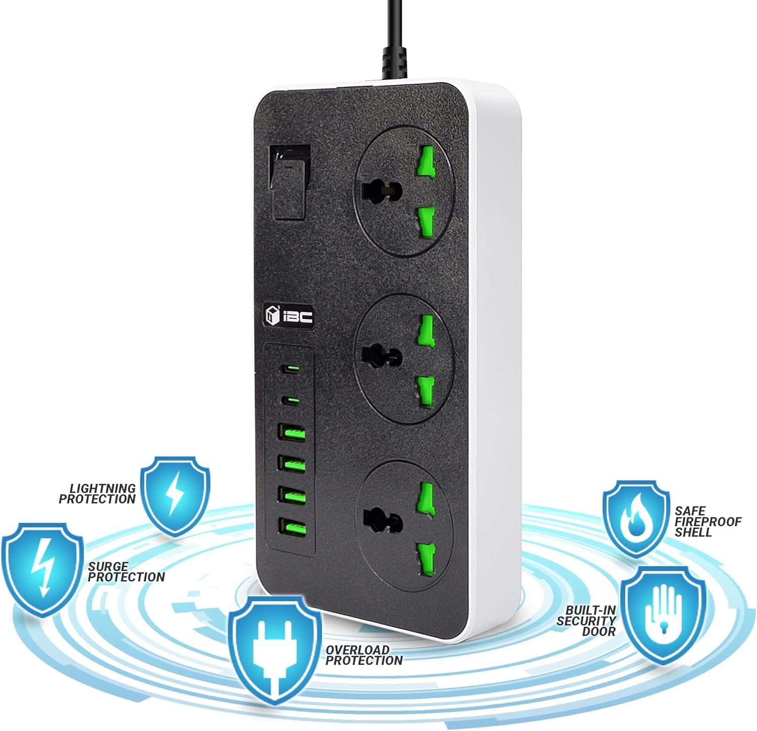 Detalle de iBlockCube 6 USB extension lead with 2m
