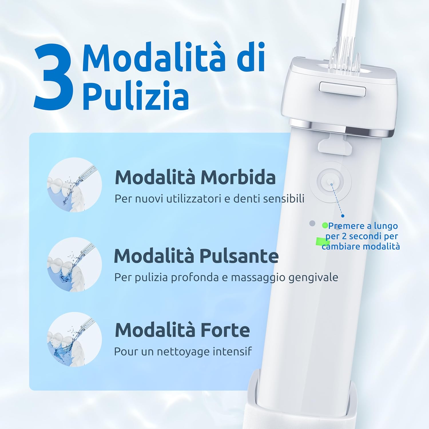 Detalle de SYNHOPE idropulsore dentale cordless 1200