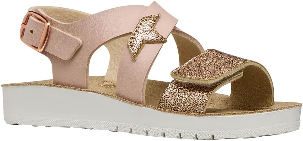 Detalle de Geox J Sandal Costarei Gi sandalesFille — sandal respirant et léger pour l’été