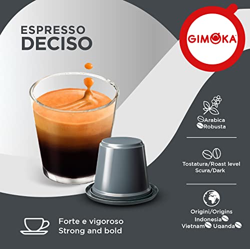 Thumbnail 6 de Gimoka Capsule Compatibili Nespresso Deciso – 100 capsule salva aroma