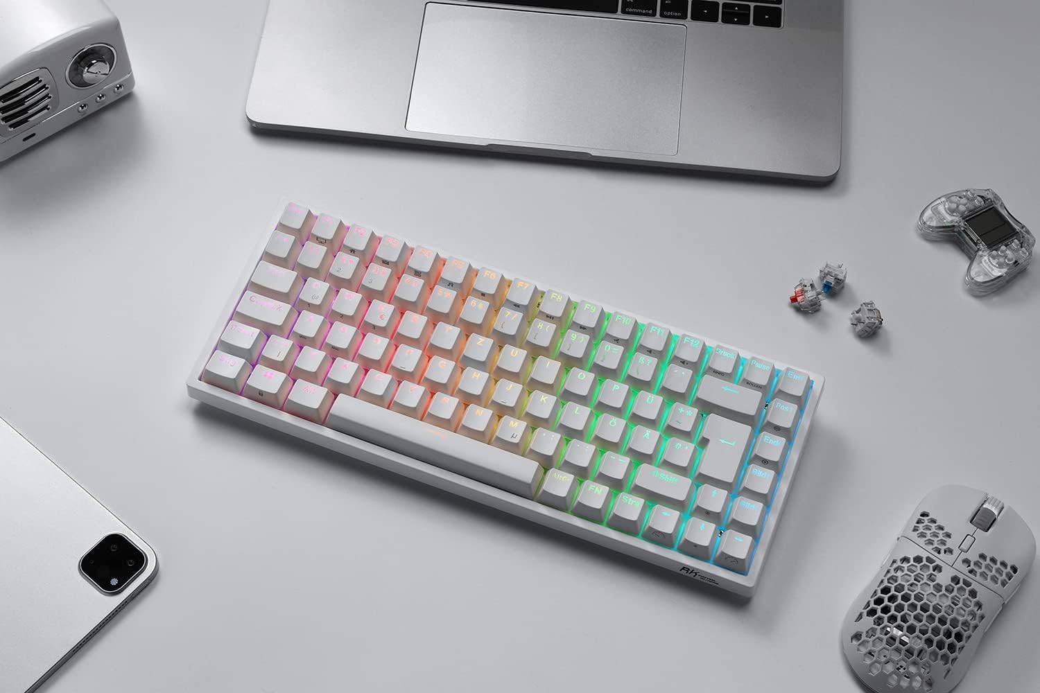 Thumbnail 7 de RK ROYAL KLUDGE RK84-DE 75% Teclado Mecánico Gaming