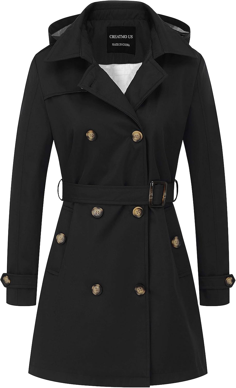 Detalle de CREATMO US Women's Trench Coat