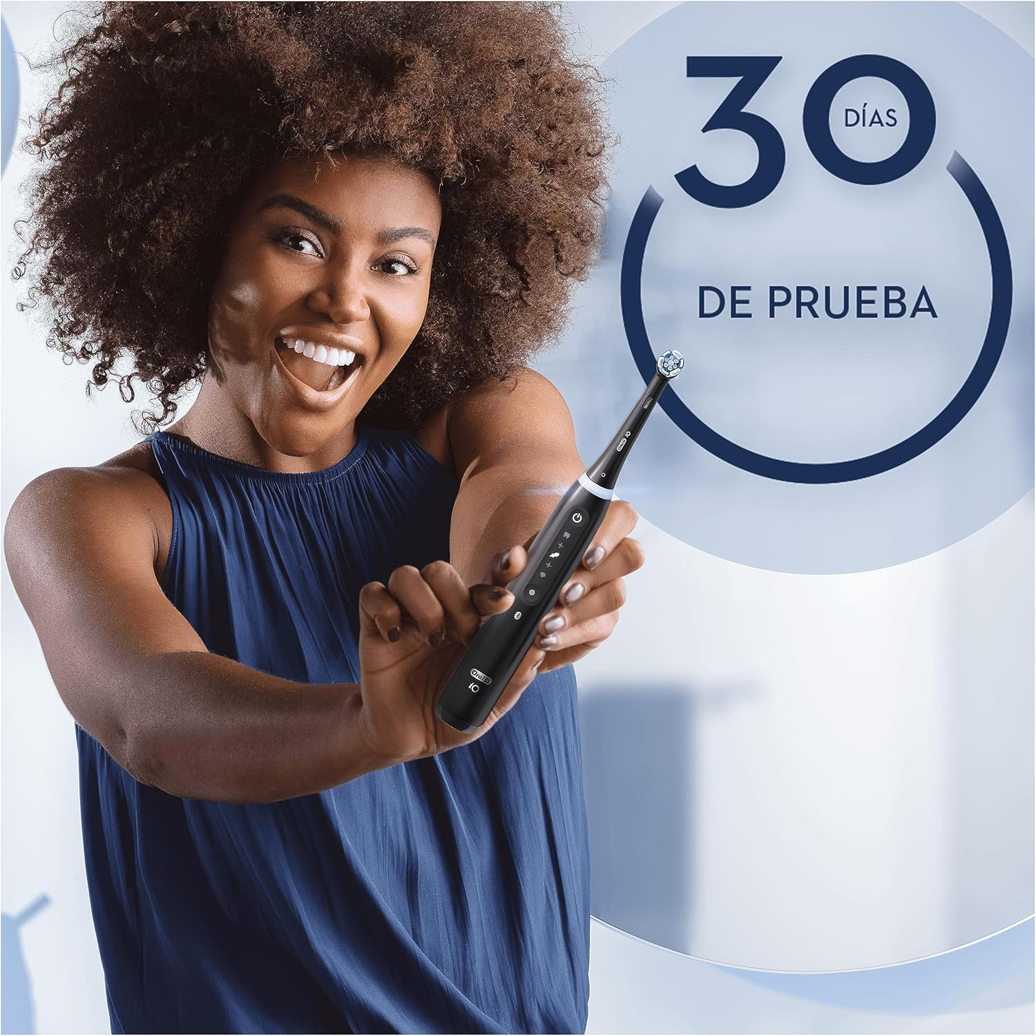 Thumbnail 8 de Oral-B iO 5 Cepillo Eléctrico Negro 🦷 con 3 cabezales y estuche