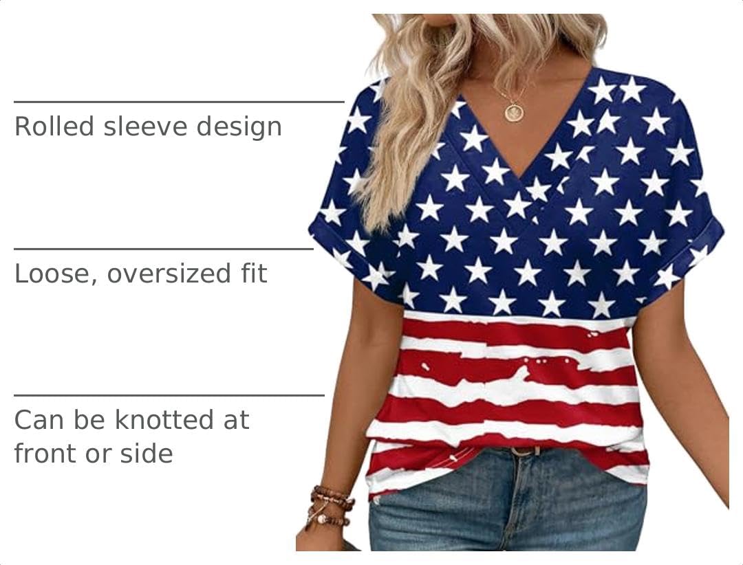 Detalle de WIHOLL Women's V-Neck Shirt