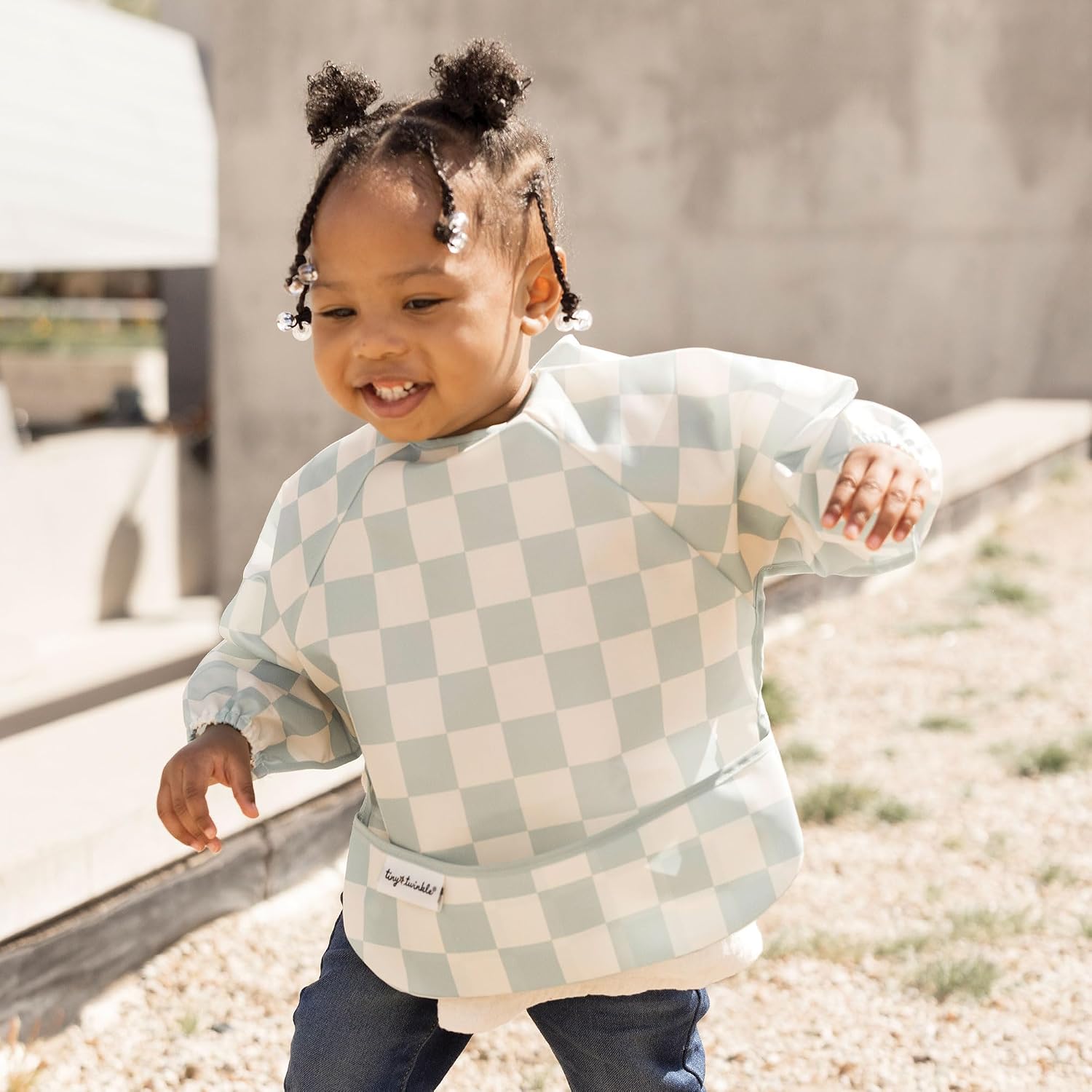 Detalle de Tiny Twinkle Long-Sleeve Bib 2-Pack