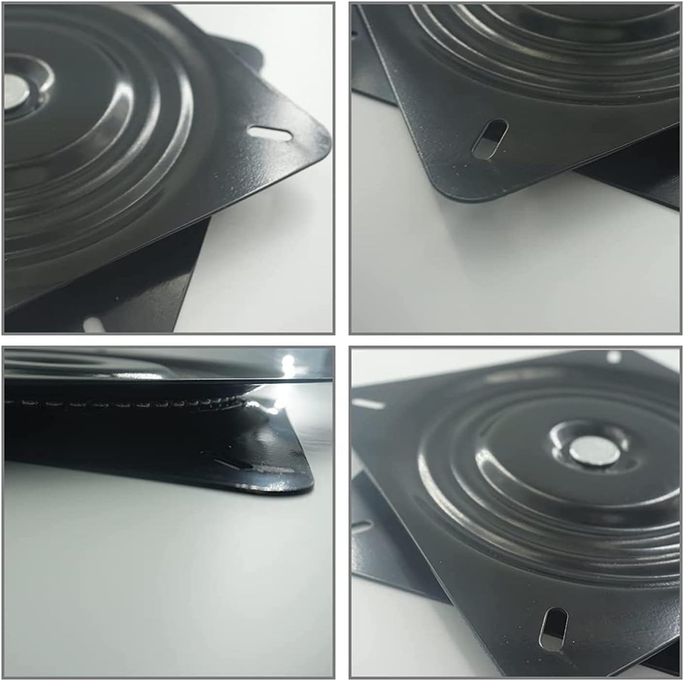 Detalle de LZYKJGS plateau tournant à roulement à billes 360° pour tabourets, meubles TV et présentoirs