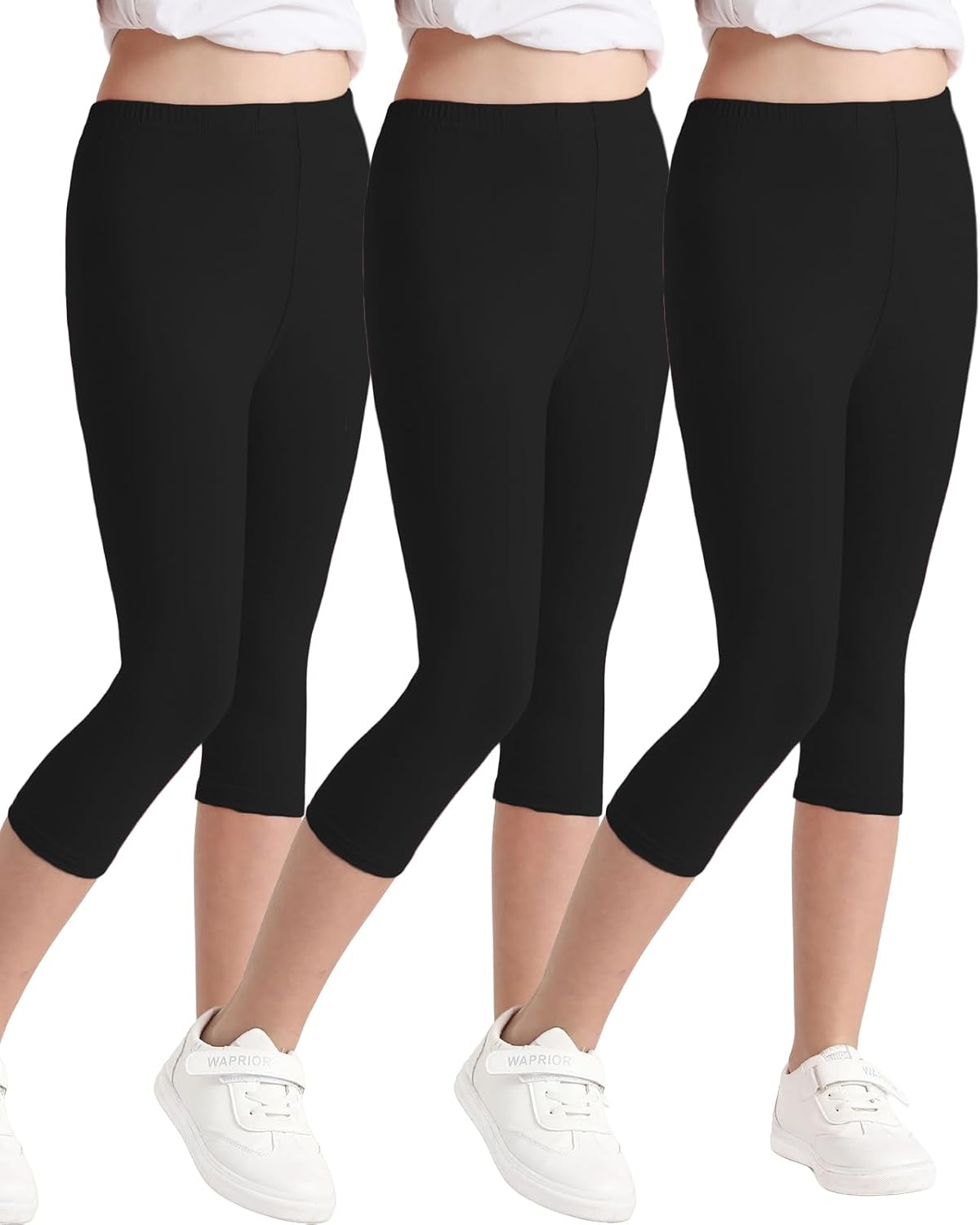 Thumbnail 1 de Domee Legging 3/4 coton été fille lot de 3