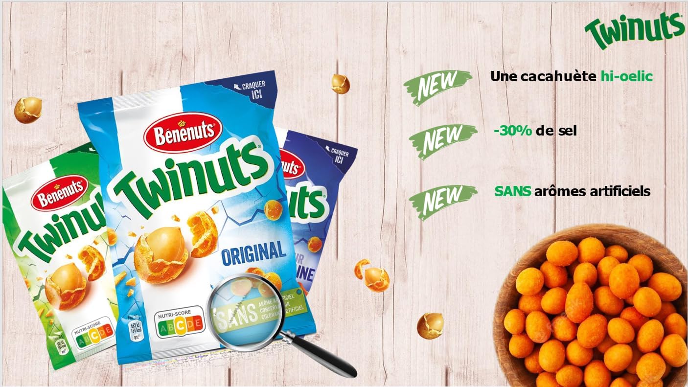Detalle de Twinuts Gout Bacon 12x260g