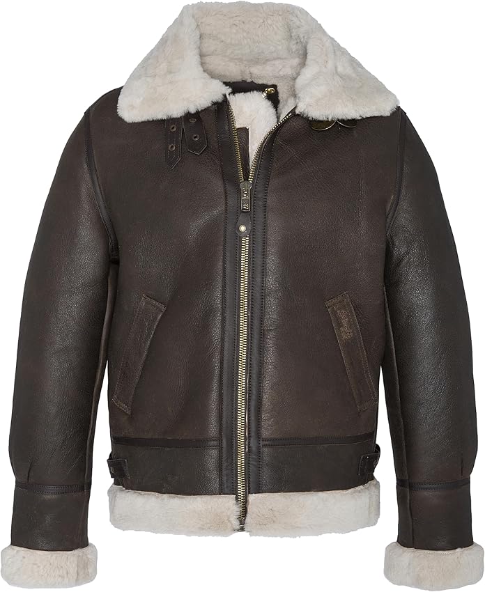 Thumbnail 6 de Schott NYC Lc1259 Chaqueta hombre L, negro/blanco 🧥