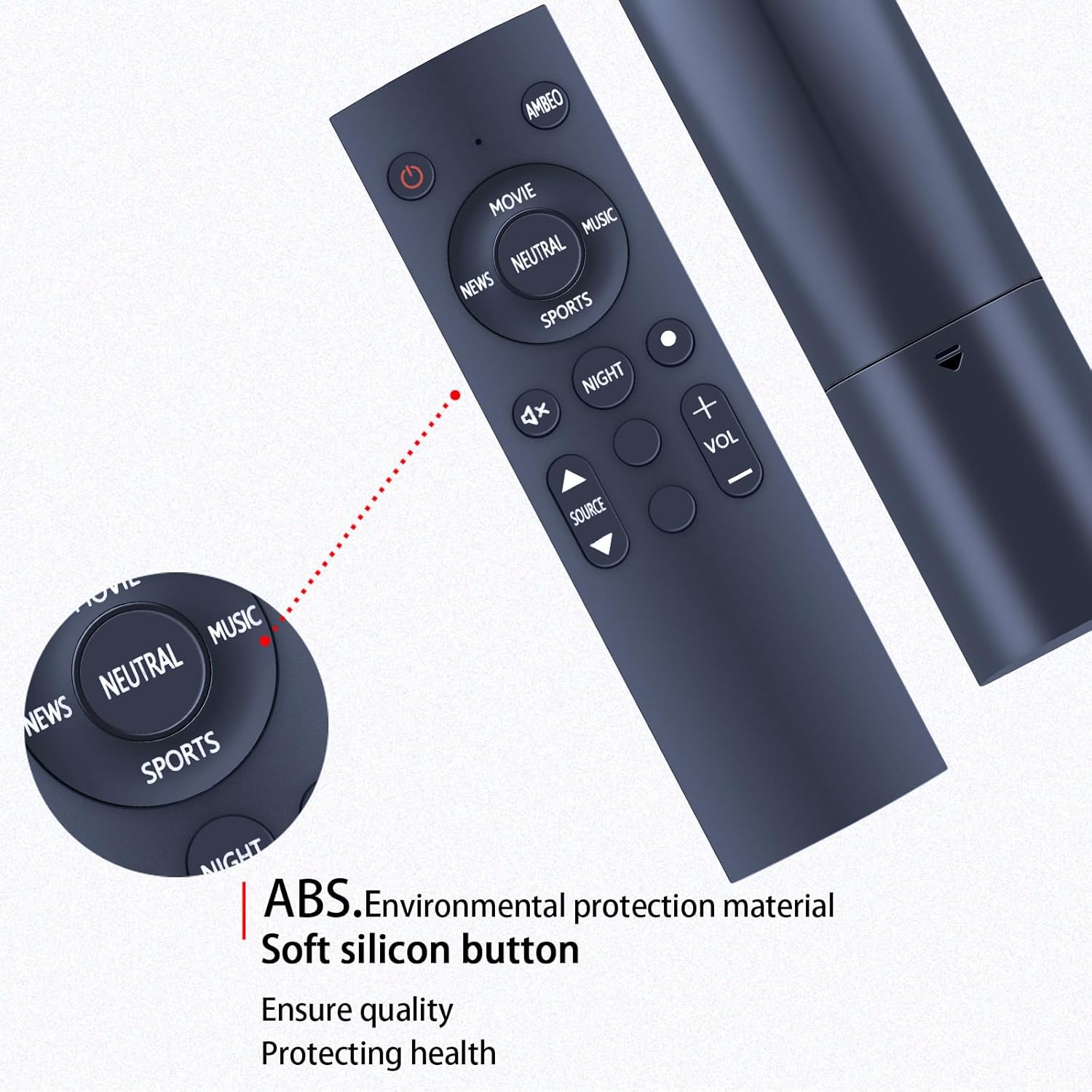 Thumbnail 3 de TCNOUMT replacement remote control for Sennheiser SB01-RC Ambeo soundbar