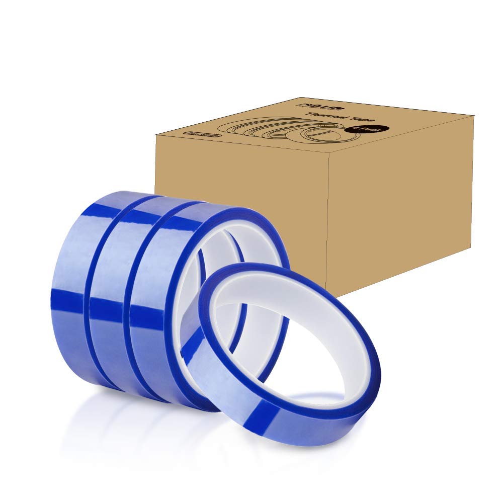 Thumbnail 5 de PYDLife 4 Rolls Sublimation Tape 2cm x 33m – High Temp Heat Transfer Tape for Mugs & Tumblers