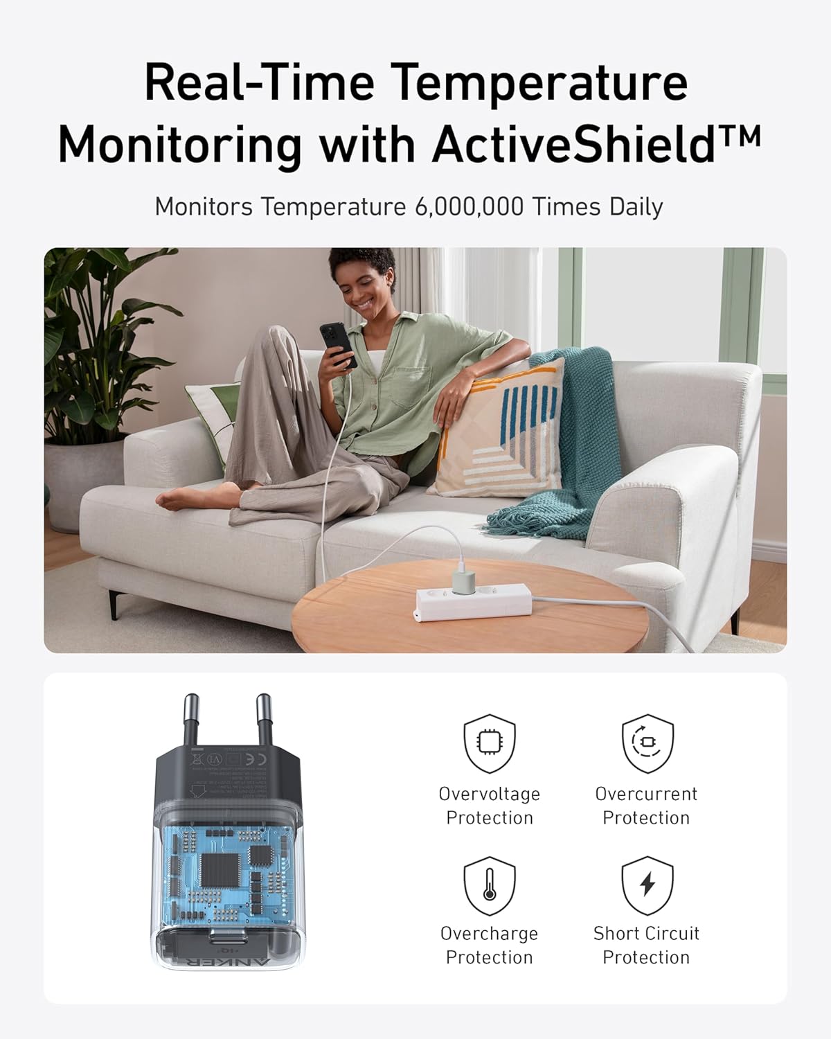 Thumbnail 1 de Anker Nano 30W USB-C: Carga Ultra Rápida ⚡