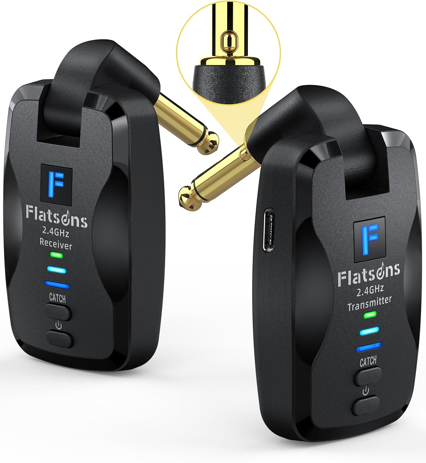 Detalle de Flatsons Wireless Guitar System FW2D
