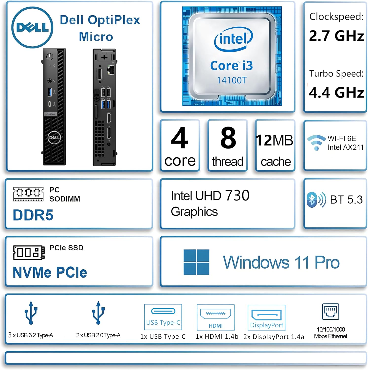 Detalle 2 de Dell OptiPlex 7020 Mini PC