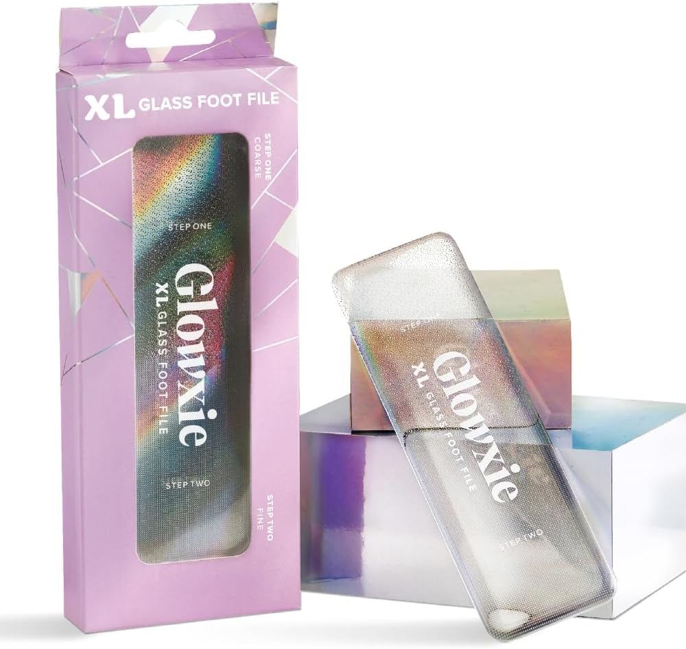 Thumbnail 6 de Glowxie Nano Glass Foot Files for Hard Skin – 2-in-1 Foot File & Heel Scraper (wet & dry)