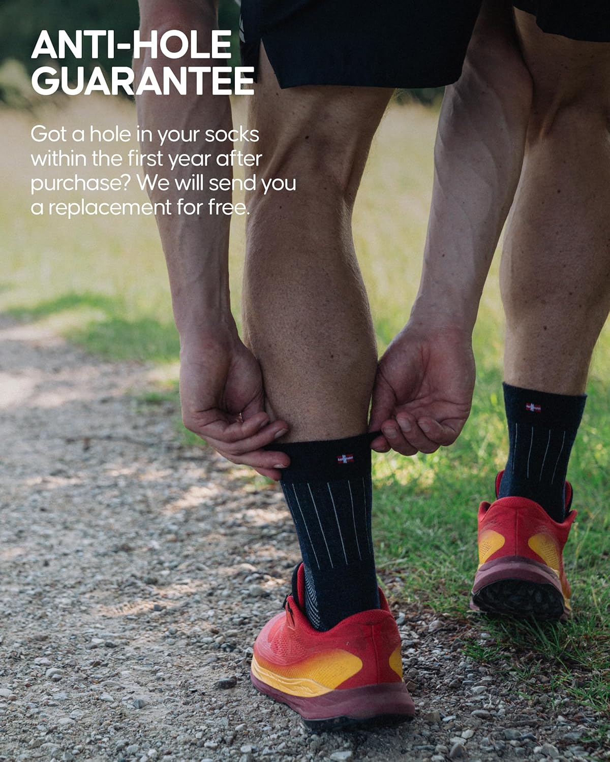 Thumbnail 1 de DANISH ENDURANCE Calze Uomo in Lana Merino per Ciclismo (2 paia) traspiranti e termoregolatrici