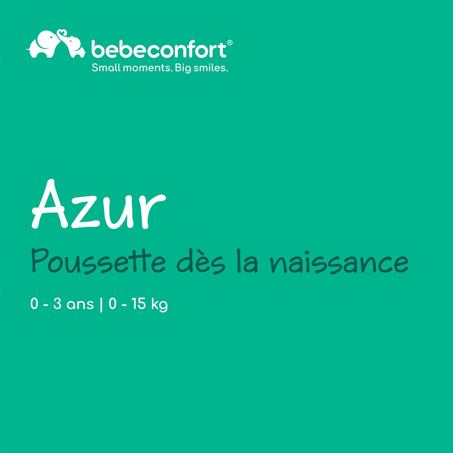 Thumbnail 1 de Bebeconfort Azur: Poussette Canne Compacte et légère 0–3 ans, pliage automatique à une main