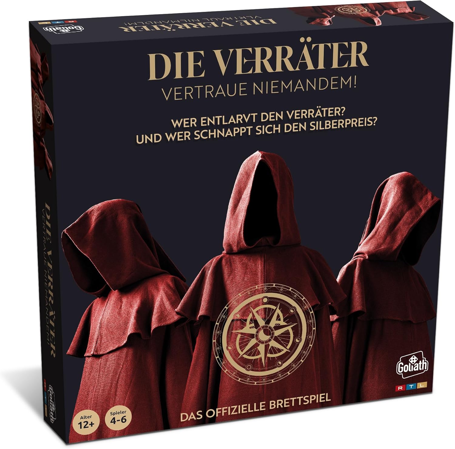 Thumbnail 1 de Goliath Die Verräter – Brettspiel zum TV-Hit, 4–6 Spieler, ab 12 Jahren