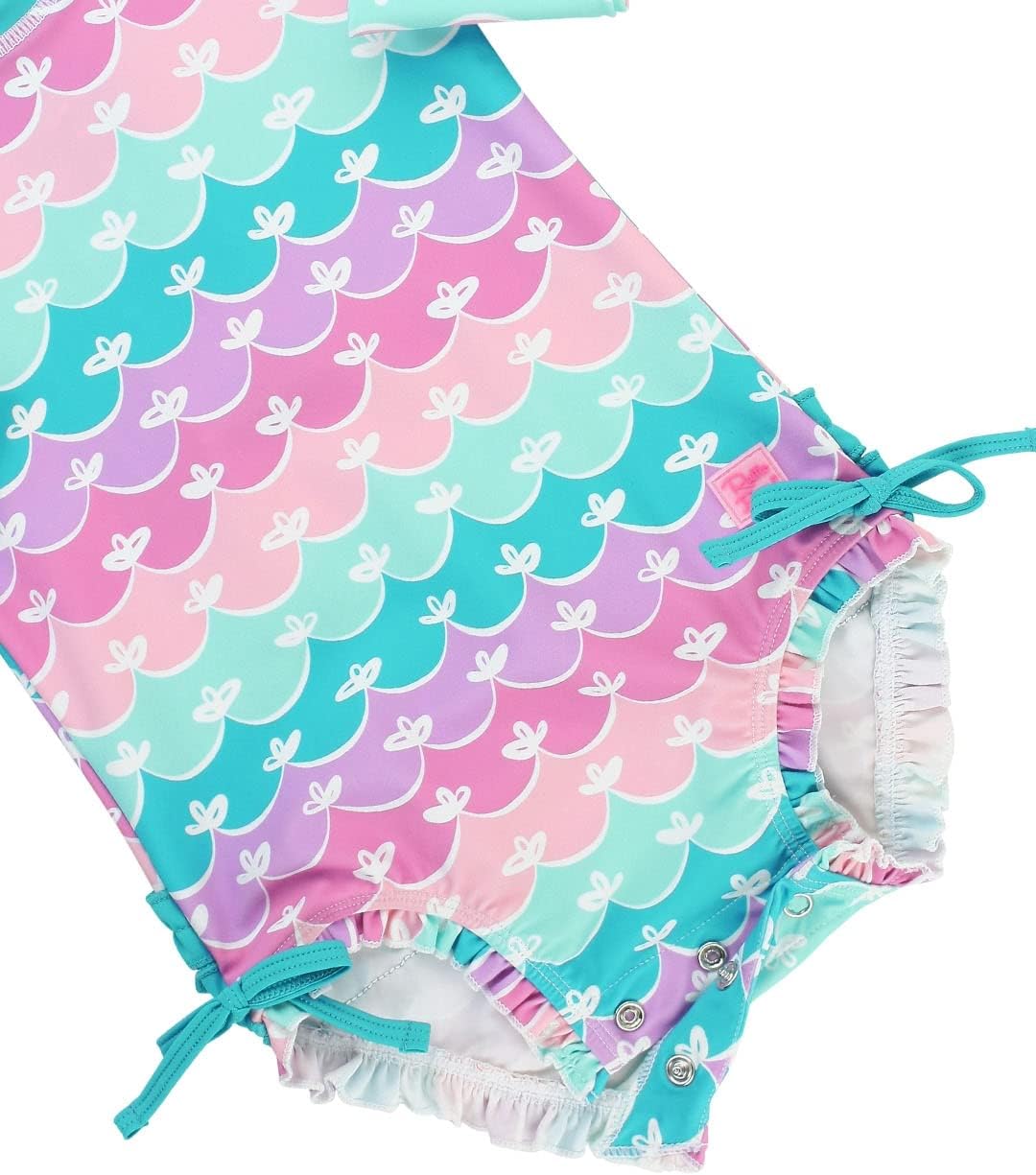 Thumbnail 3 de RuffleButts UPF 50+ Baby Girl Swimsuit