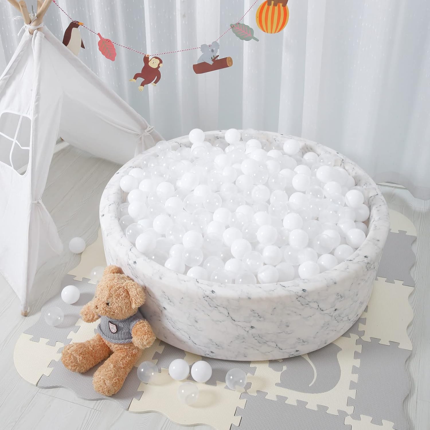 Thumbnail 3 de STARBOLO Phthalate-Free & BPA-Free Ball Pit Balls for Toddlers (Pack of 100/200/500)