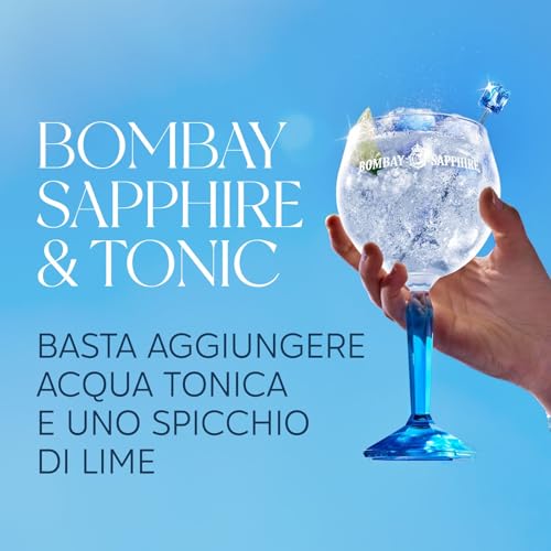 Thumbnail 5 de Bombay Sapphire Cocktail Gin Set in confezione regalo – London Dry Gin 40% vol, 70 cl + bicchiere Balloon