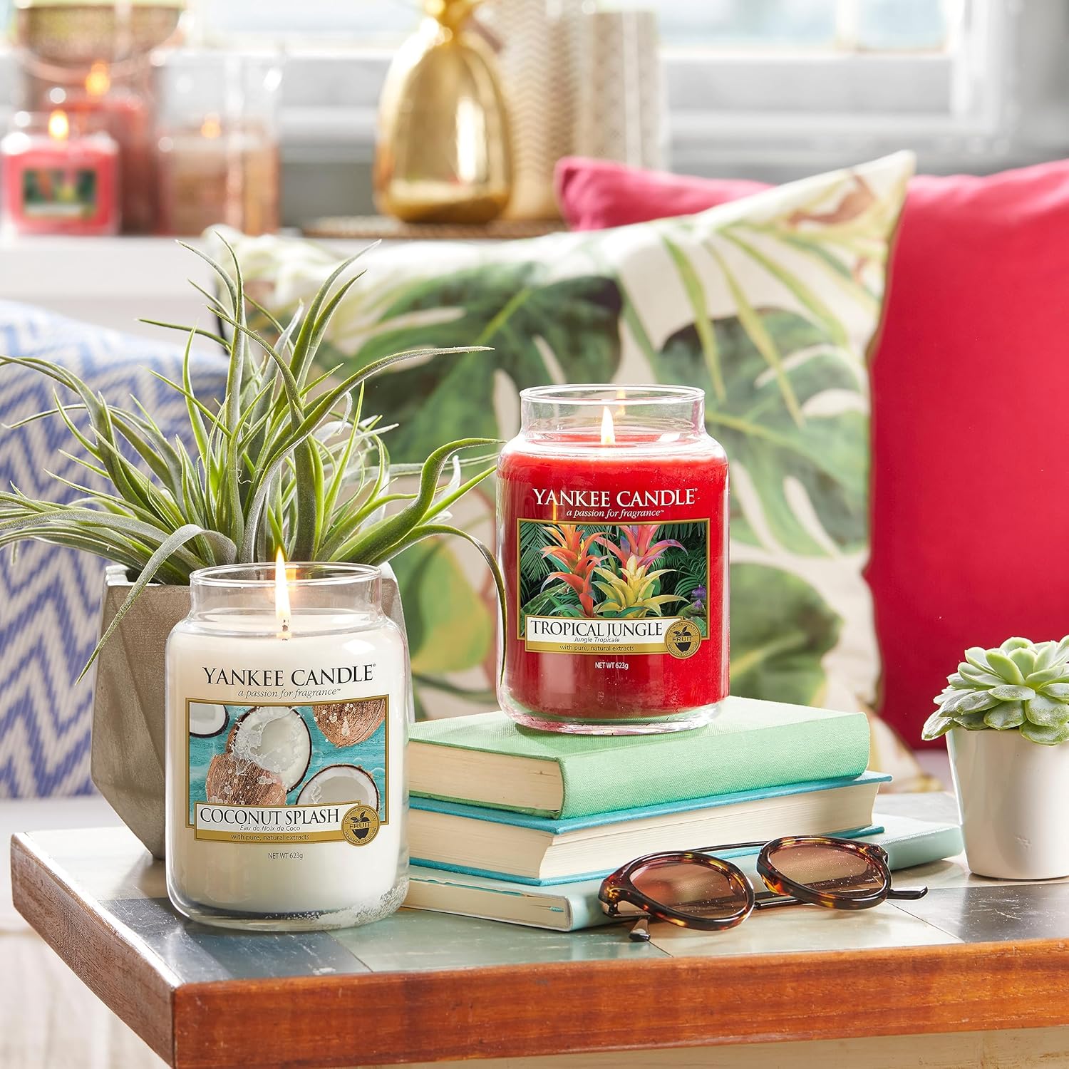 Thumbnail 6 de Yankee Candle Candela profumata in giara grande – Latte di cocco