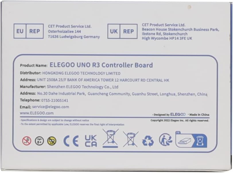 Detalle 2 de ELEGOO UNO R3 Board 32KB