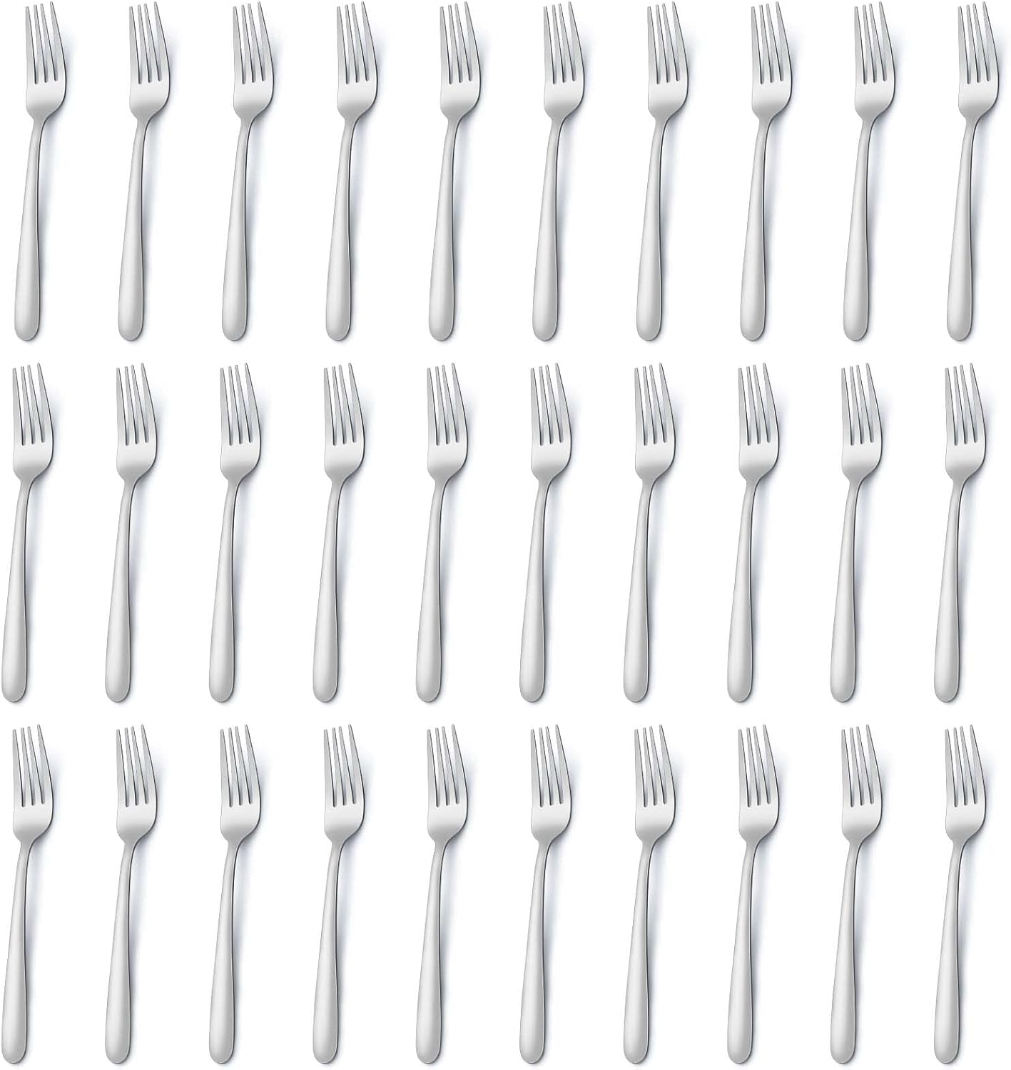 Funnydin 36er Edelstahl Gabeln 7,1" für Tisch 🍴