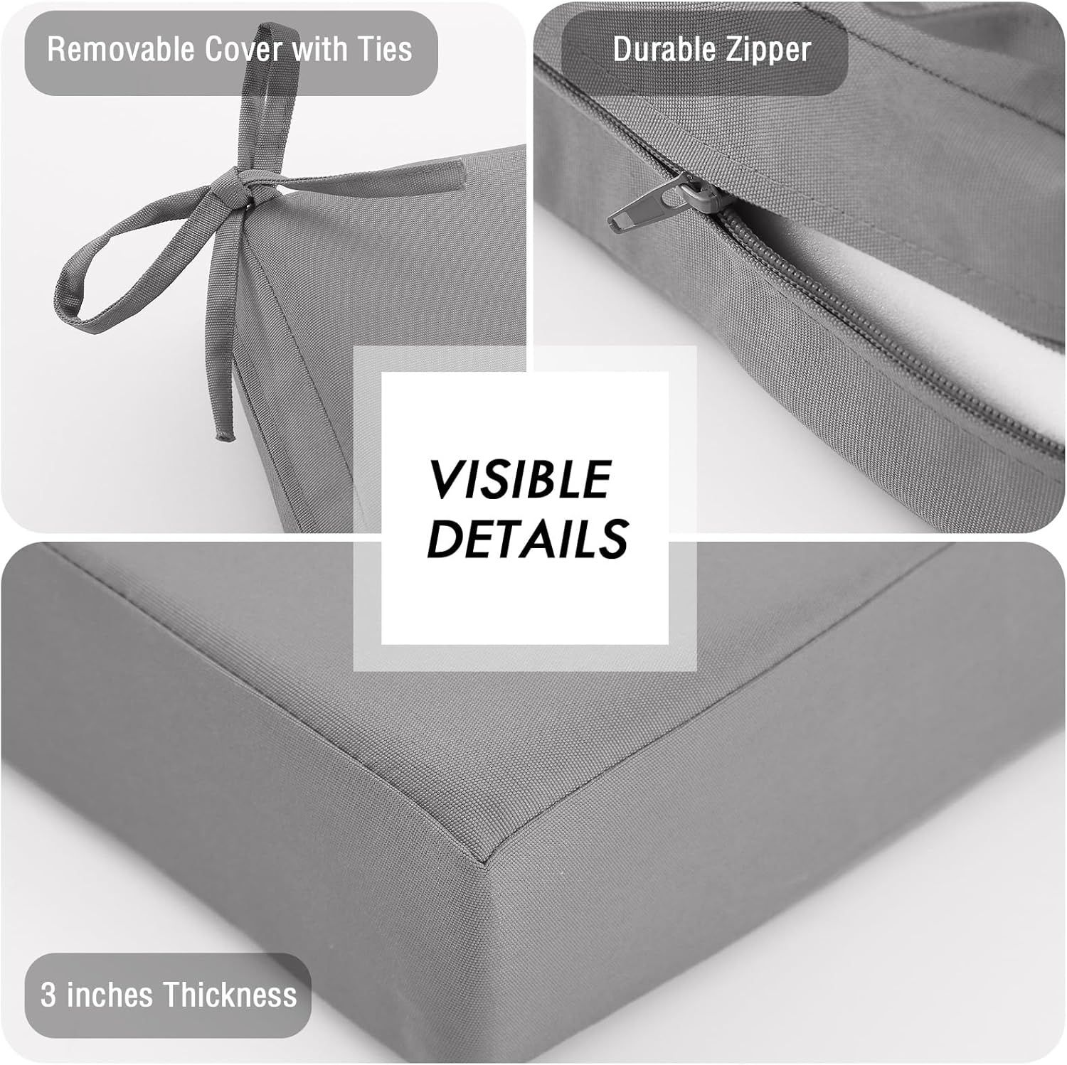 Thumbnail 4 de PRIMEPATIO 8cm Outdoor Bench Cushion