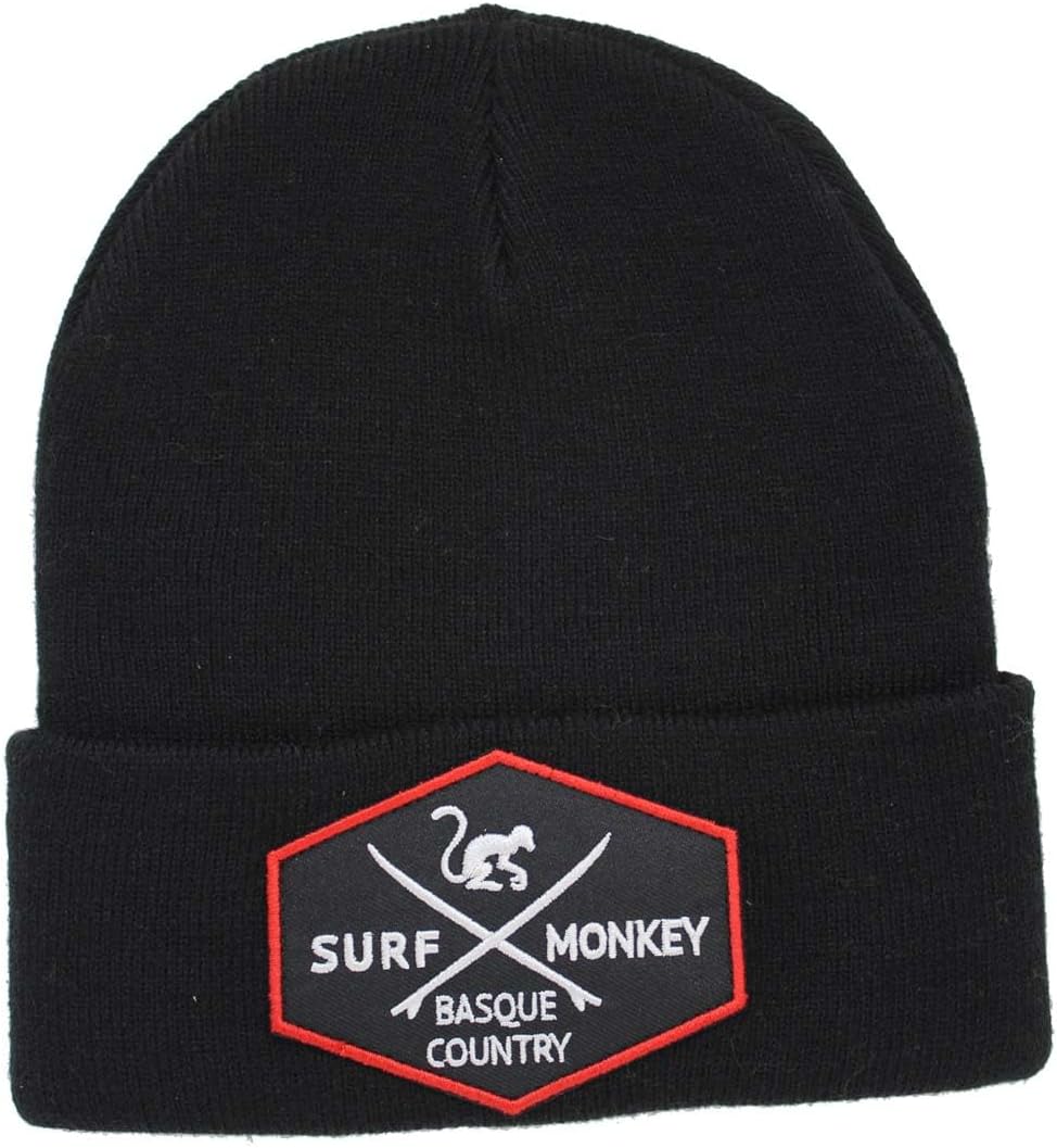 Detalle de Surf Monkey Bonnet tricoté Beanie 23×9 cm 🧣