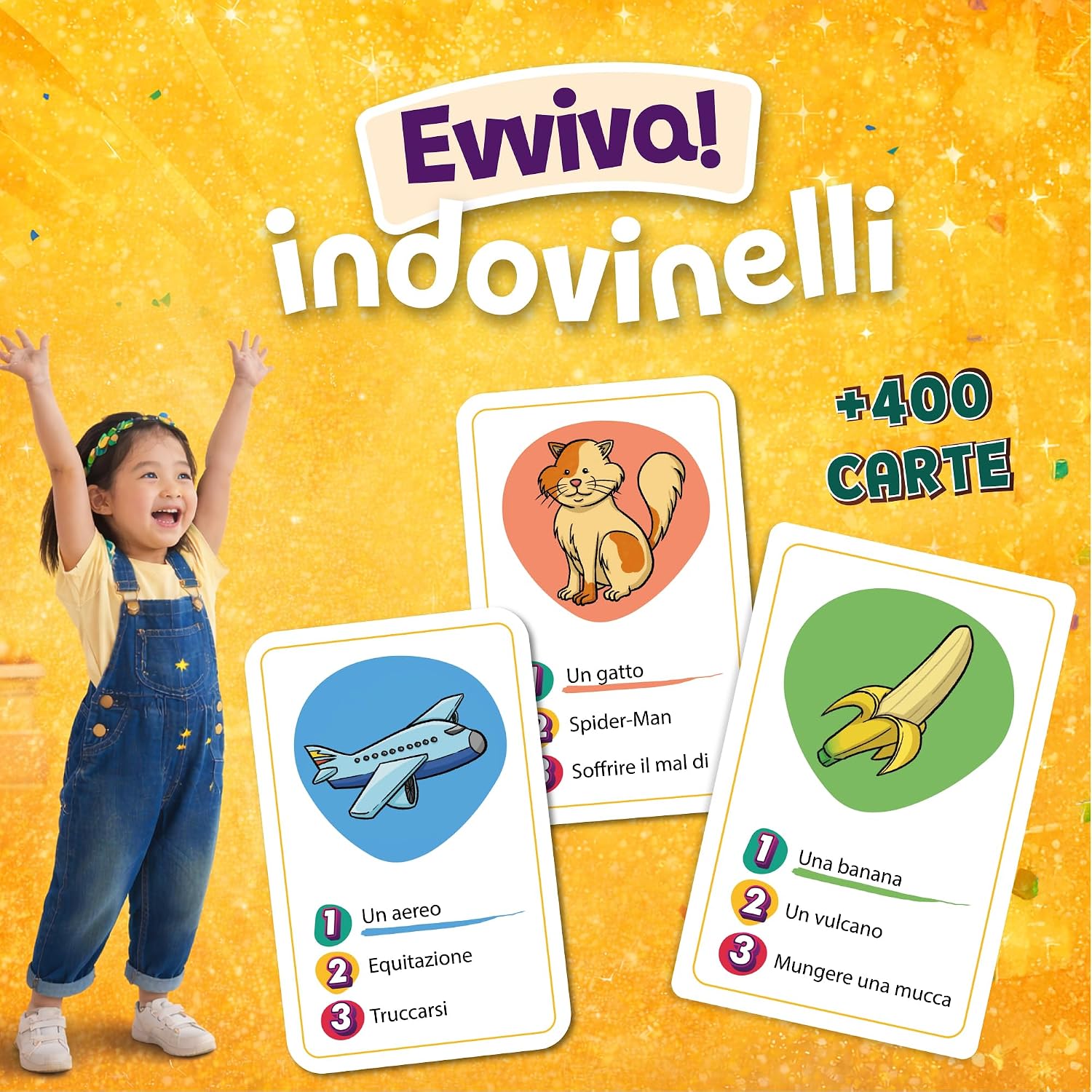 Thumbnail 1 de ZENAGAME Generazione Mimo – Mazzo di 120 carte da gioco per bambini (versione italiana)