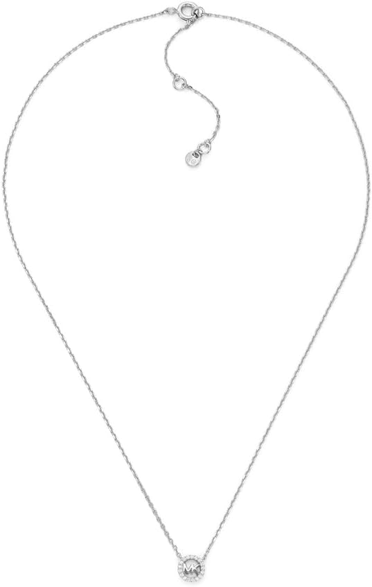 Thumbnail 5 de Michael Kors parure femme en pierres semi-précieuses (collier + boucles d’oreilles) couleur argent
