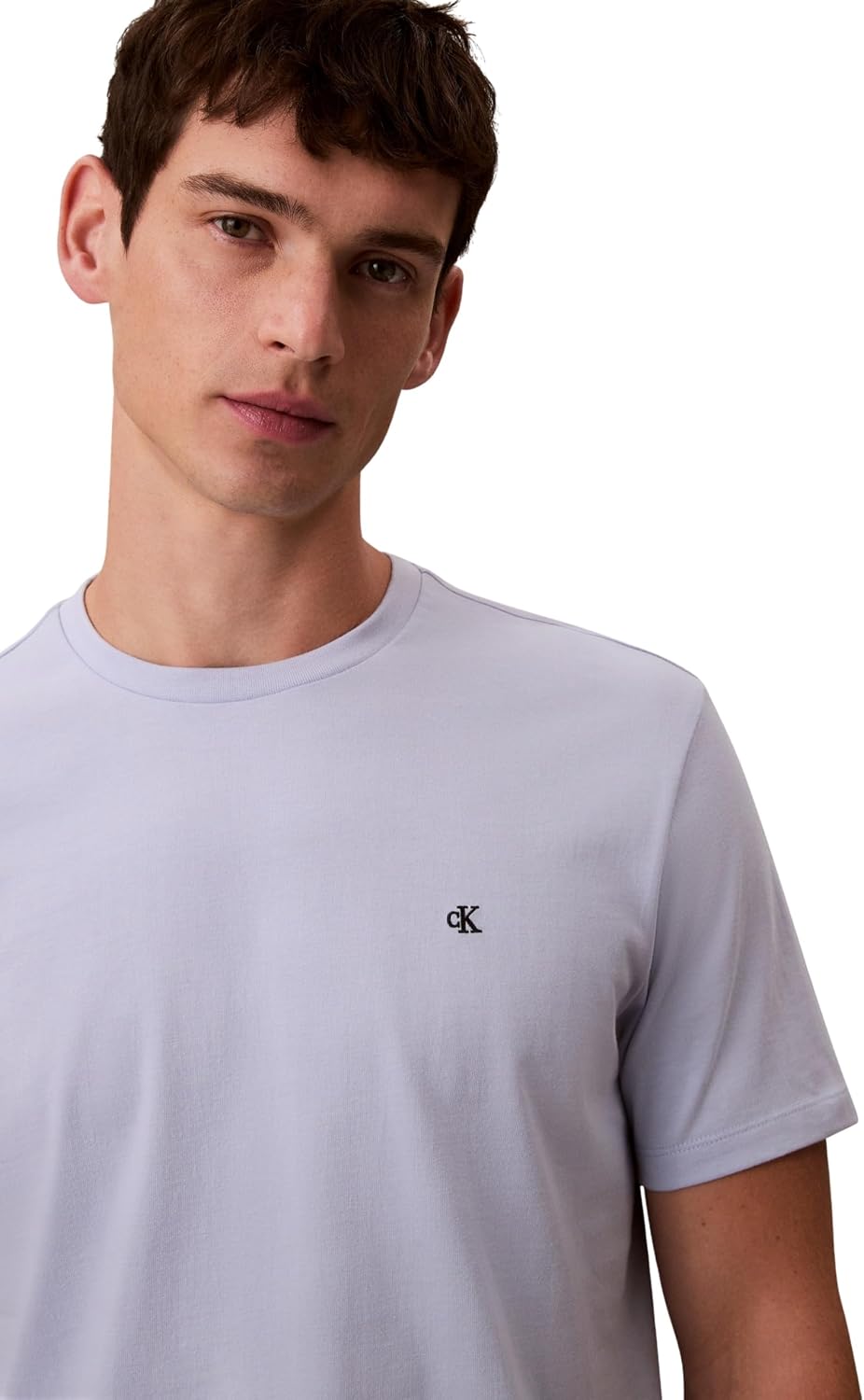 Detalle 2 de Calvin Klein T-Shirt Uomo Art LV04RD254G — Vestibilità regolare e tessuto morbido