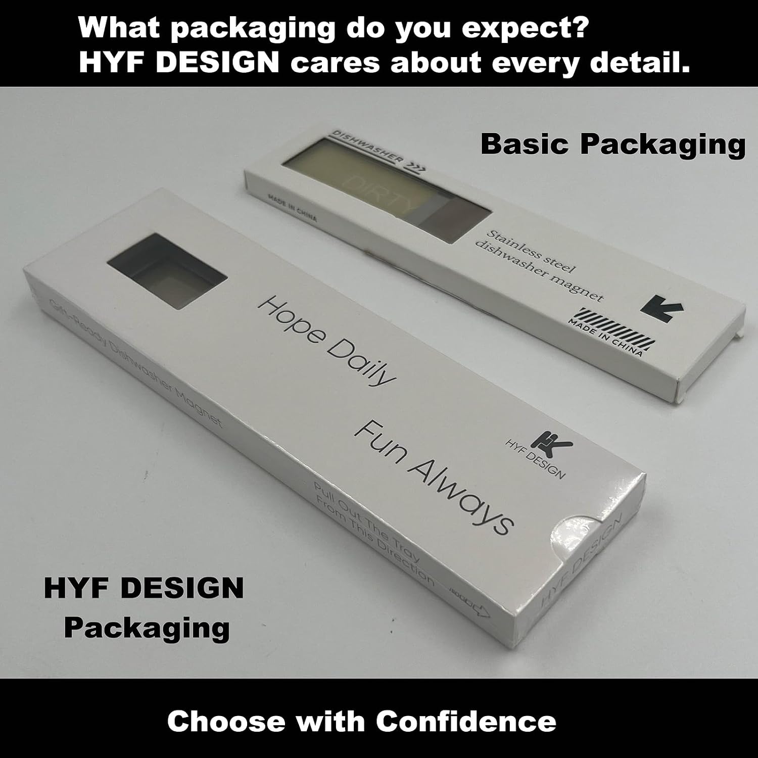 Thumbnail 6 de HYF DESIGN Dishwasher Clean/Dirty Magnet 304