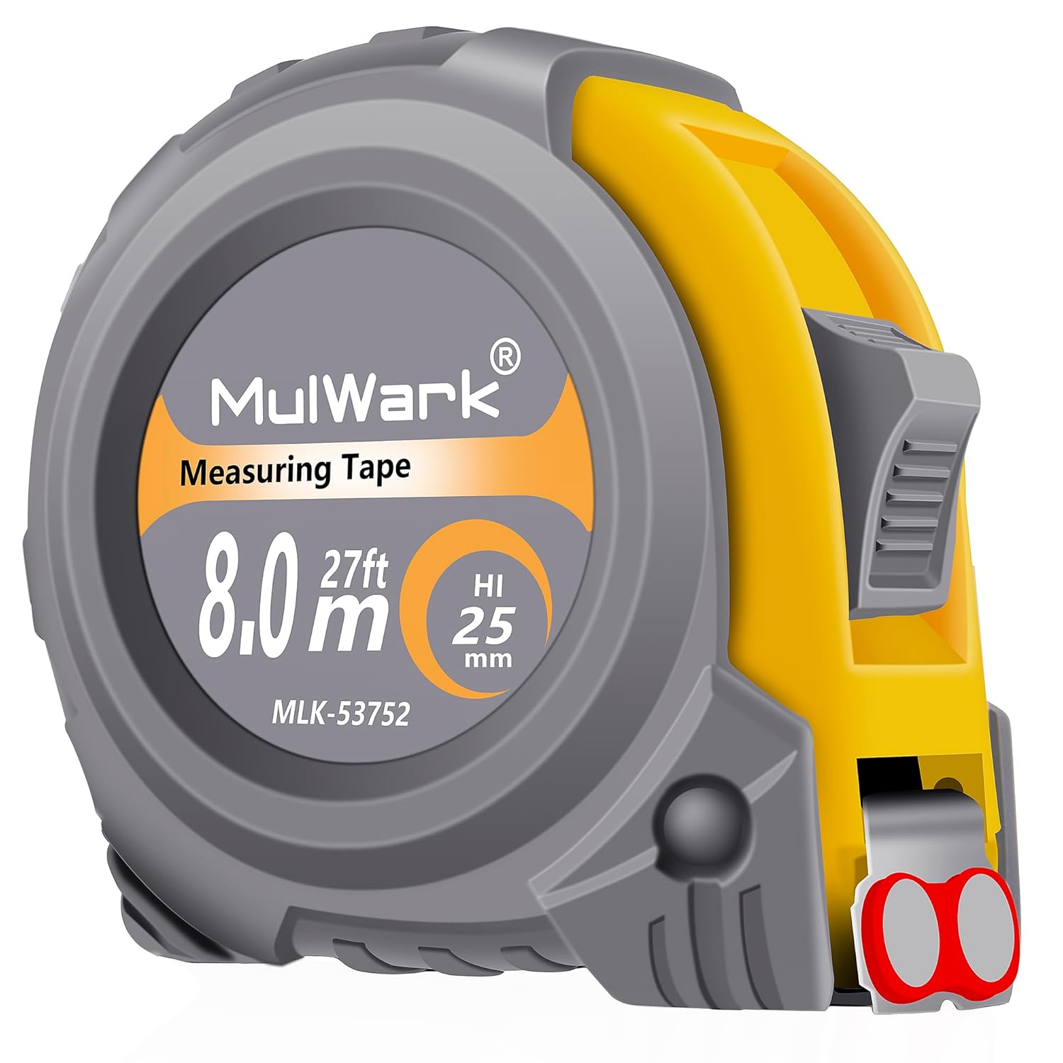 MulWark 8m tape measure Dual-scale, magnetic hook 📏