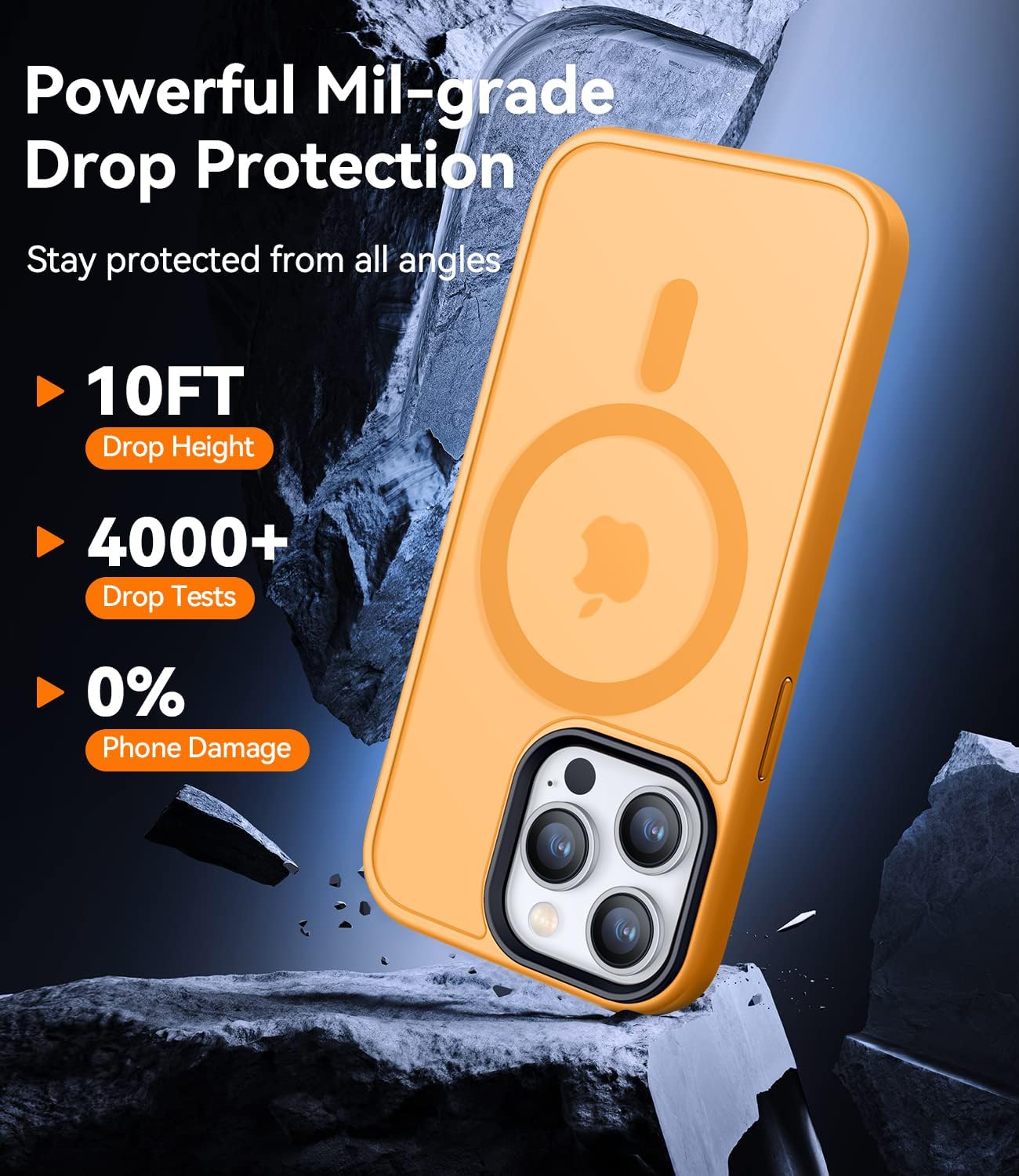 Detalle 2 de CANSHN Funda Magnética para iPhone 14 Pro 📱 Protectora y Antirrayas
