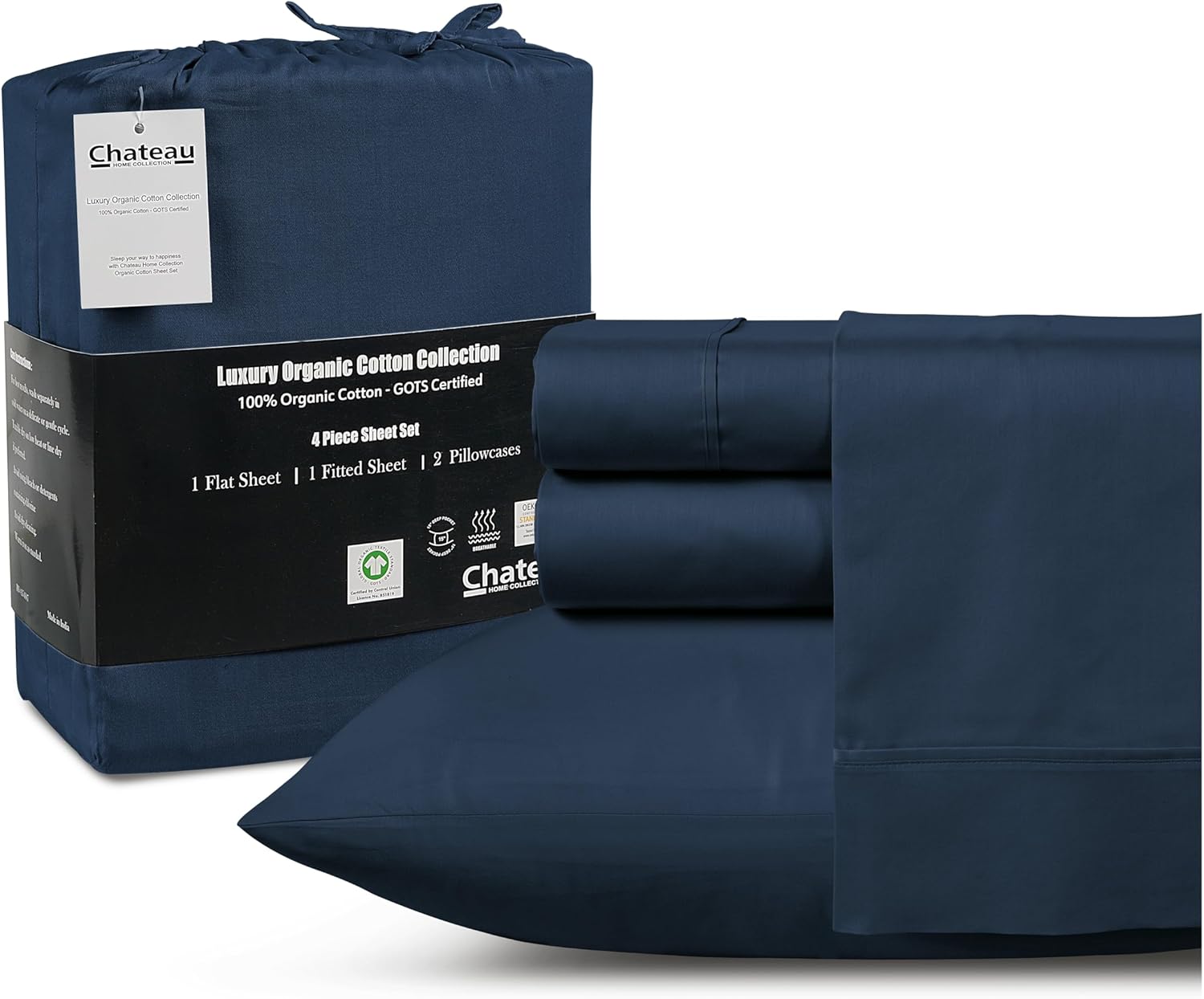 Thumbnail 6 de 800 TC Hotel Collection Egyptian Cotton King Sheet Set