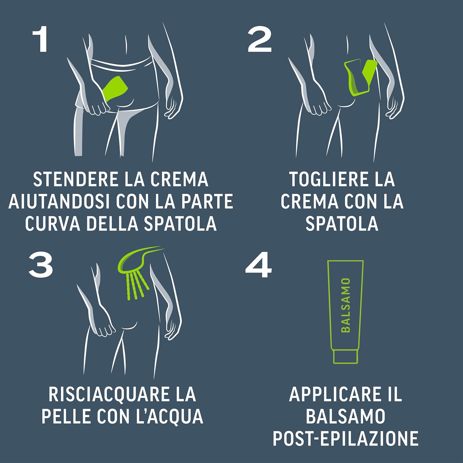 Detalle de Veet Men Kit Depilazione Intima per Pelle Sensibile — 2 kit con crema depilatoria e balsamo post depilazione